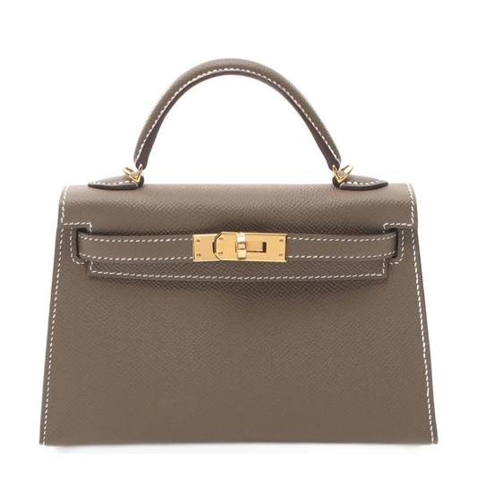 Borsa Seraphine artigianale - Taupe (Produzione in corso)